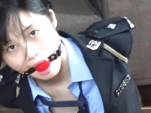Chinese Policewoman Bondage2