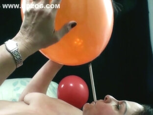 Two Grannies Satisfy A Balloon Busting Fetish