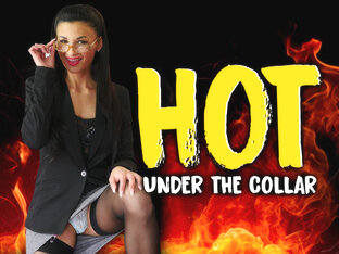Hot under the collar starring Rosalina Rosa