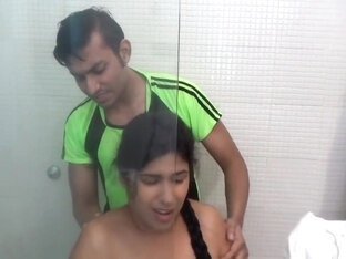A Desi Wife Bathed With His Husband And Involved A Fucking Session. Full Hindi Audio