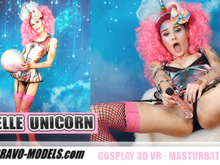 Cute Adelle Unicorn Dresses Up and Toys - Costume Solo Model Toying