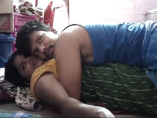 Indian House Wife Hot Kissing In Husband