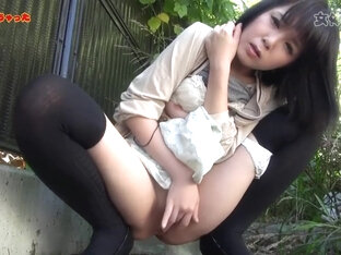 Petite Asian Cutie Plays With Pussy