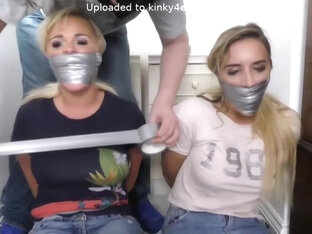 Lucy And Brook Like To Get Tied Up Tight Because It