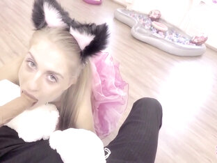 Bonnie Dolce - Trailer#1 Pet Cat Training Submission Domination Leashed Collared Anal Blonde Teen 13 Min