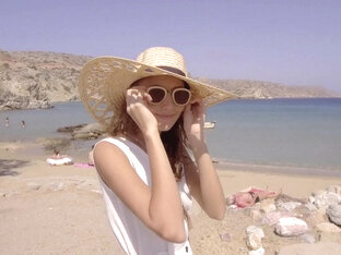 Searching For A Perfect Beach Itanos Beach Greece Crete - Sex Movies Featuring Katya-Clover