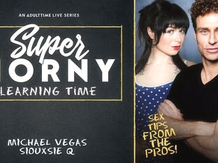 Siouxsie Q & Michael Vegas in Siouxsie Q & Michael Vegas - Super Horny Learning Time