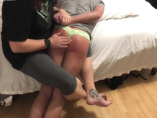 Pants Taken Down For Handcuffed Weekly Otk Maintenance Spanking That Turns Into Hard Paddling